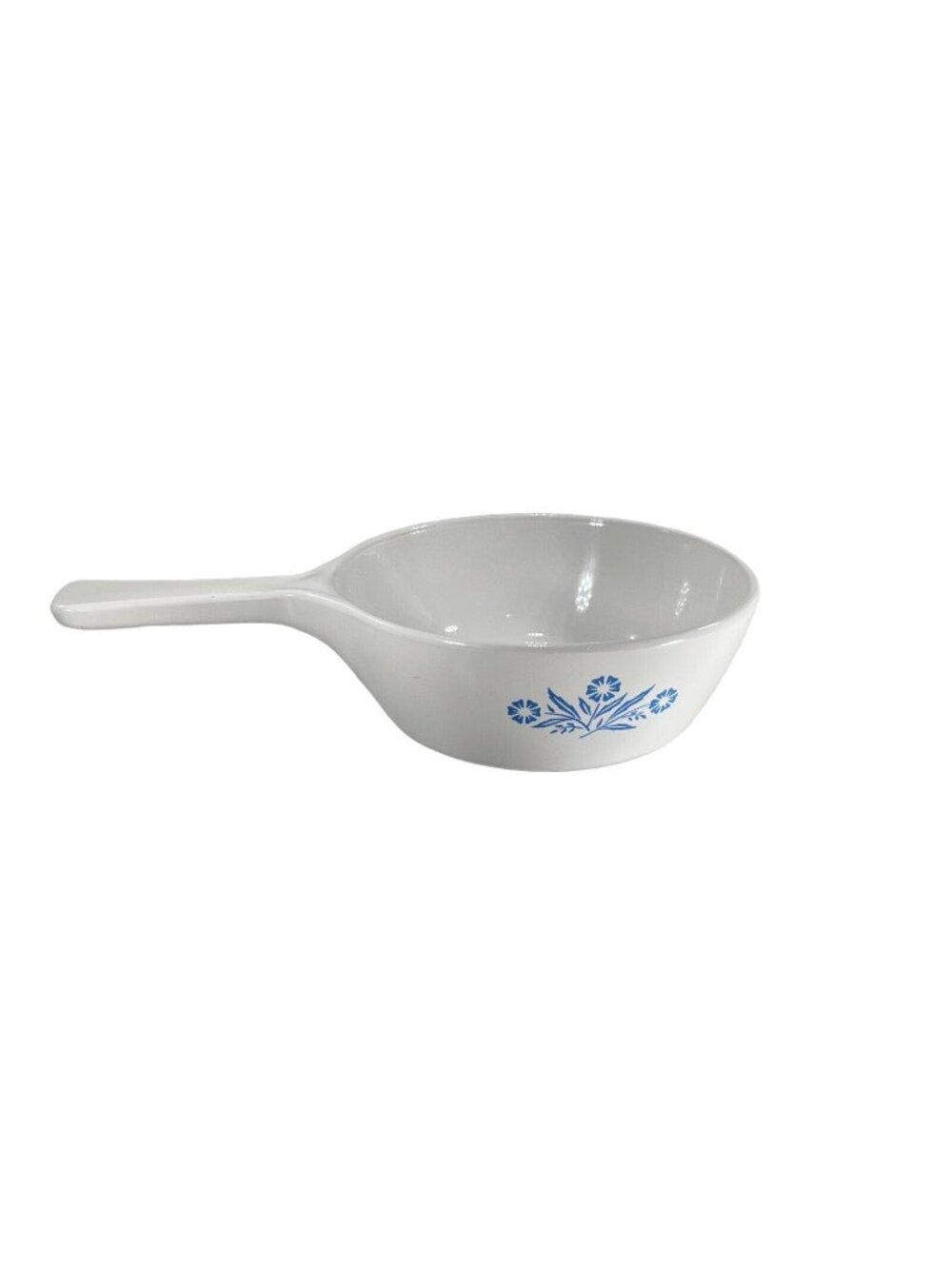 Vtg Corning Ware Blue Cornflower Saucepan Pint White Cookware USA P-81-B No Lid